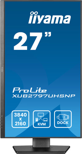 iiyama ProLite XUB2797UHSNP-B1 computer monitor 68.6 cm (27 iiyama ProLite XUB2797UHSNP-B1 computer monitor 68.6 cm (27